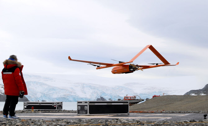 SKB, 업계 최초 남극서 양자 암호화 ‘드론 4K 영상’ 실시간 전송